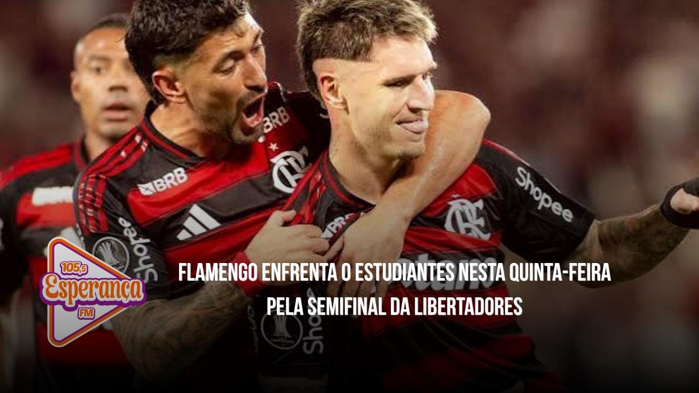 Flamengo enfrenta o Estudiantes nesta quinta-feira pela semifinal da Libertadores