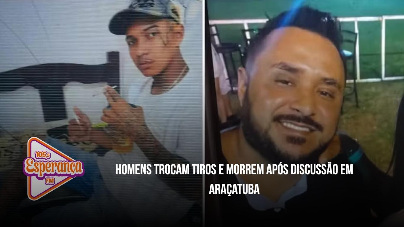 Homens trocam tiros e morrem após discussão em Araçatuba