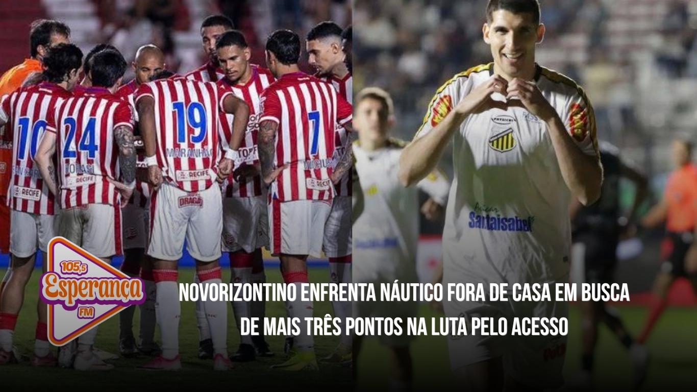 Novorizontino enfrenta Náutico fora de casa em busca de mais três pontos na luta pelo acesso