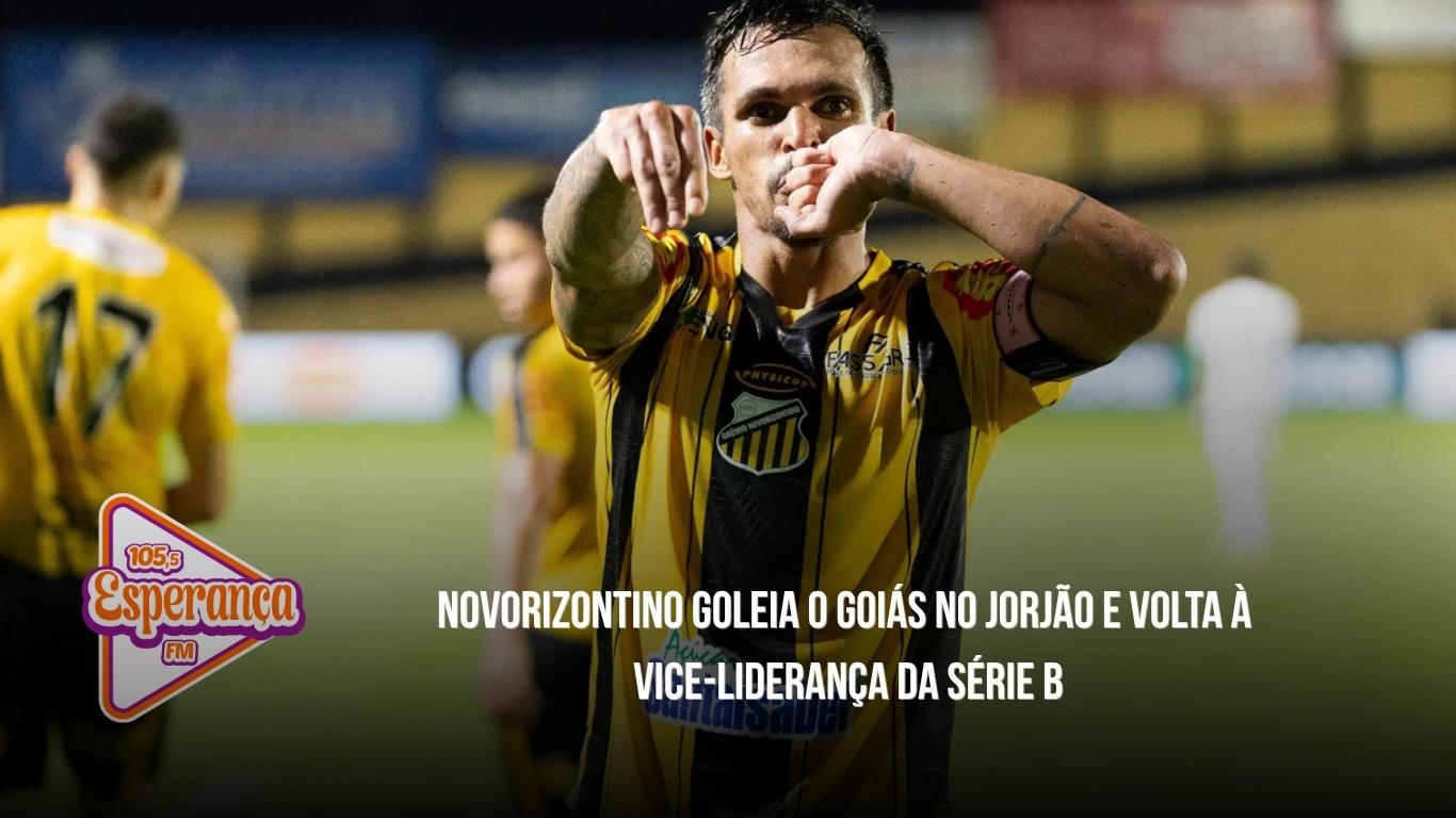 Novorizontino goleia o Goiás no Jorjão e volta à vice-liderança da Série B