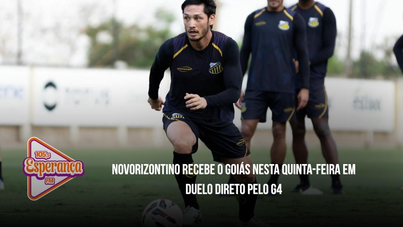 Novorizontino recebe o Goiás nesta quinta-feira em duelo direto pelo G4