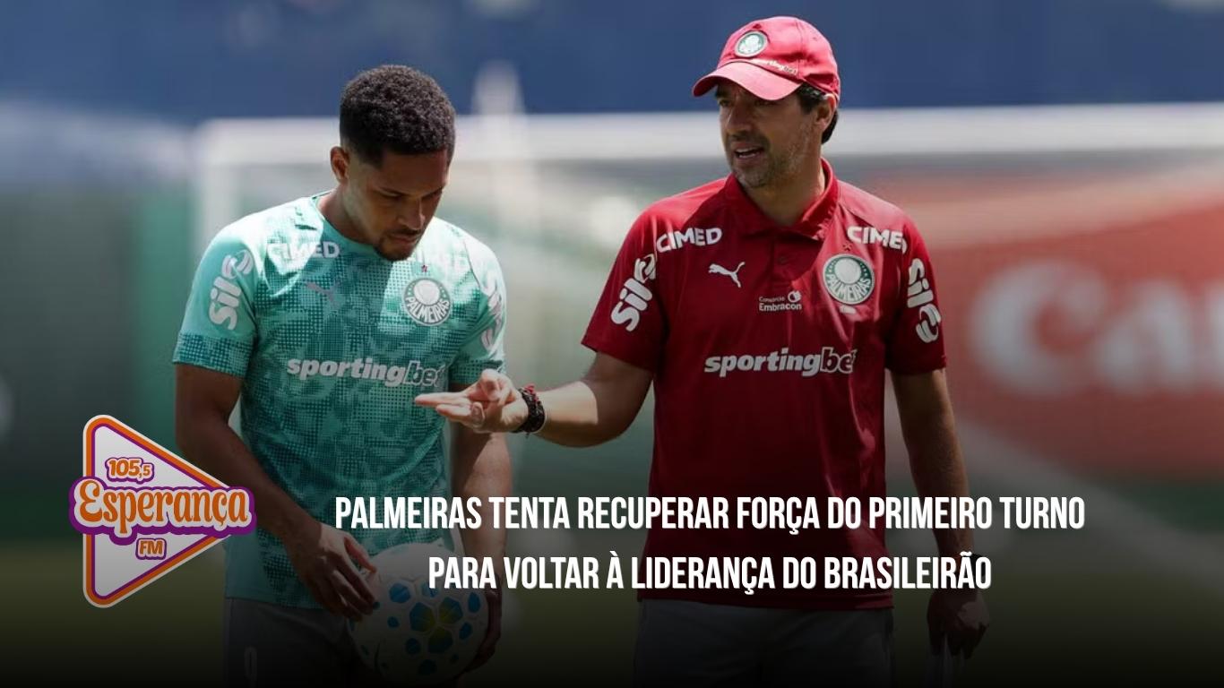 Palmeiras tenta recuperar força do primeiro turno para voltar à liderança do Brasileirão